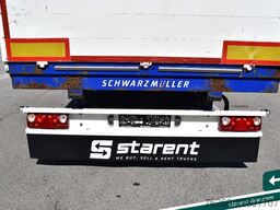 SCHWARZMÜLLER Baustofftrailer Lenkachse BPW 80cm Bordwände