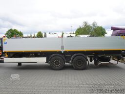 Krone construction trailer / Flatbed 18 pallet
