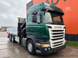 Scania R 410 6x2 HIAB 322EP-5 HIPRO / PLATFORM L=6131 mm