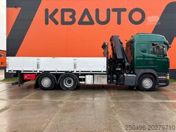 Scania R 410 6x2 HIAB 322EP-5 HIPRO / PLATFORM L=6131 mm