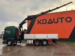 Scania R 410 6x2 HIAB 322EP-5 HIPRO / PLATFORM L=6131 mm