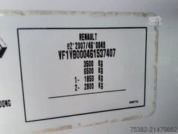 Renault Master BE TREKKER 9 TON'S - EURO 6 - V-815-VR