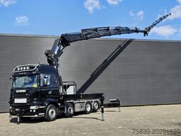 Scania R490 / 8x2 / HMF 85 TM CRANE / WINCH / JIB