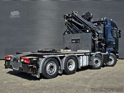 Scania R490 / 8x2 / HMF 85 TM CRANE / WINCH / JIB