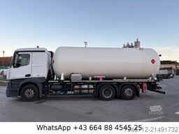 MERCEDES-BENZ Actros 2540 GASTANK LKW 18.000 L EURO 6 *2015*
