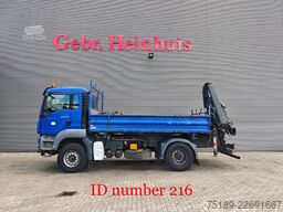 MAN TGS 18.360 4x2 2 Seitenkipper Hiab 122 DS-3 Hiduo