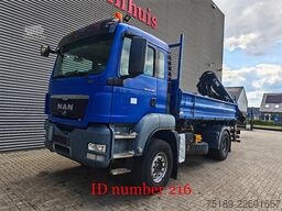 MAN TGS 18.360 4x2 2 Seitenkipper Hiab 122 DS-3 Hiduo