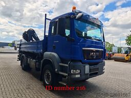 MAN TGS 18.360 4x2 2 Seitenkipper Hiab 122 DS-3 Hiduo