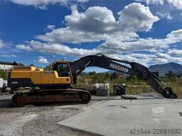 Volvo EC250DL Excavator w/ Rototilt, 2 Buckets and GPS