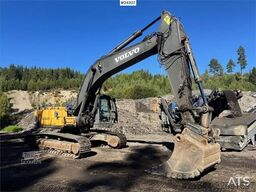 Volvo EC290CL Excavator w/ Rototilt and 2 Buckets WATCH
