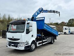 Renault Midlum 220 16T KIPPER+KRAAN