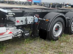 Möslein BDF  Tandem- BDF- Wechselanhänger mit Ladebordwand
