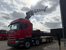 Scania R500 V8 + HIAB 800 6x + JIB 5x + EURO 5 + REMOT...