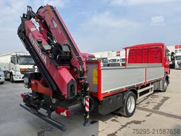 Scania R420 LB 4x2 Fassi Kran mit FB - 21,30m AHK StHz
