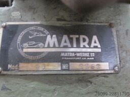 Matra Ventilschleifmaschine mit Doppelkonus-S.