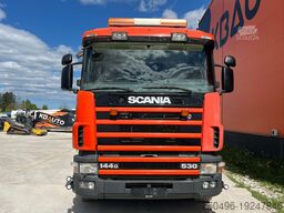 Scania R 144 8x2/4 HIAB 211EP-5 YEAR 2008 / HOOK LIFT ...