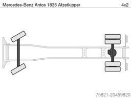 Mercedes-Benz Antos 1835 Afzetkipper