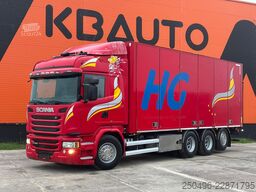 Scania G490 8x4 OPENSIDE BOX