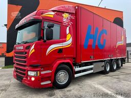 Scania G490 8x4 OPENSIDE BOX