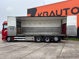 Scania G490 8x4 OPENSIDE BOX
