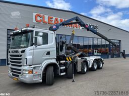 Scania R 480 10x4 Retarder HMF 16 Tonmeter Z-kraan