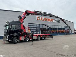Volvo FH 540 8x4 HMF 85 Tonmeter laadkraan + Fly-Jib ...