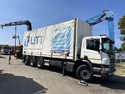 Scania P410 8x4 TRIDEM + CRANE HIAB 244 EP-4 HIDUO - R...