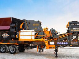 FABO 70–450 t/h Semi-mobiler Prallbrecher