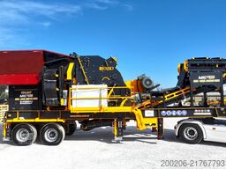 FABO 70–450 t/h Semi-mobiler Prallbrecher