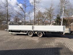 Humbaur HBTZ 137224  14,4 t Tandem- Pritschenanhänger- Tieflader