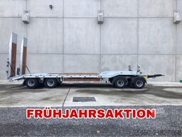 Möslein T 4 VB H1 1 neuer 4 Achs Tieflader hydraulischen Rampen