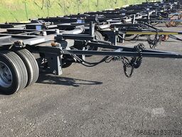 Rimorchio con telaio x 15xLafette Zwilling Verzinkt lange Bälge