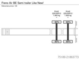 Freno Air BE Semi trailer Like New!