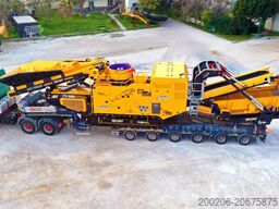 FABO FTC-200S Mobile Cone Crusher with Screen