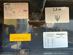 Wielton Schuifzeil met Coil / SAF-Disc 2x Lift-as / APK...