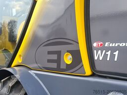 Eurotrac W11 Kabine Schneeschild 1,60m