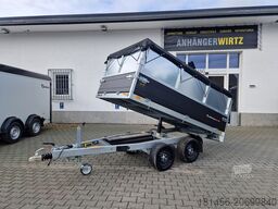 Saris Kompakter Volumenkipper 276x150x90cm 2000kg oder 2700kg wahlweise