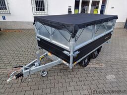 Saris Kompakter Volumenkipper 276x150x90cm 2000kg oder 2700kg wahlweise
