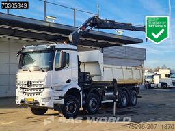 Mercedes Arocs 3240 8X4 HIAB X-HIDUO 188 E-2 Kran Crane ...