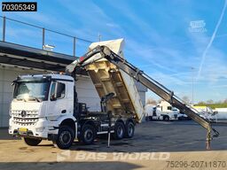 Mercedes Arocs 3240 8X4 HIAB X-HIDUO 188 E-2 Kran Crane ...