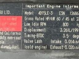 KOMATSU WA 80-5/4.1 Schaufel/Paletten Gabel/4397 Std