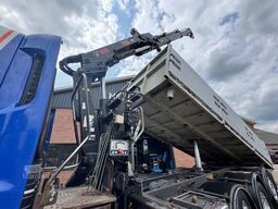 DAF CF 85.360 8X2 3 Zijdige kipper HIAB 16 t/m kraa...