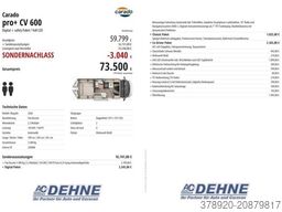 CARADO pro+ CV 600 Digital + safety Paket / Voll LED