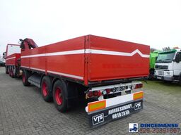 Krone 3-axle open box drawbar trailer ADP 27