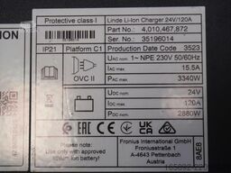 FRONIUS Linde Li-Ion Charger 24V/120A
