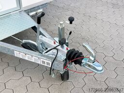 Blyss H15252HN | WEISS 250X203X230CM 1500KG VERKAUFSANHÄNGER | 2X VERKAUFSKLAPPE