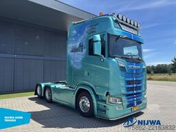 Scania S 660 6x2 Showtruck V8 + Schuifschotel