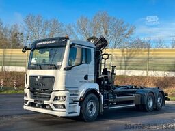 MAN TGS 26.480 6x2 Abrollkipper + Kran Hiab 138-3