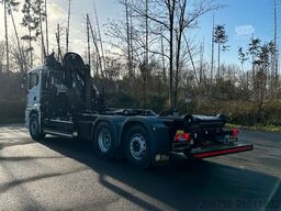 MAN TGS 26.480 6x2 Abrollkipper + Kran Hiab 138-3