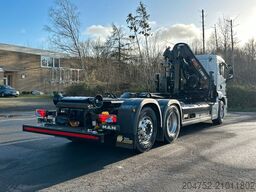 MAN TGS 26.480 6x2 Abrollkipper + Kran Hiab 138-3